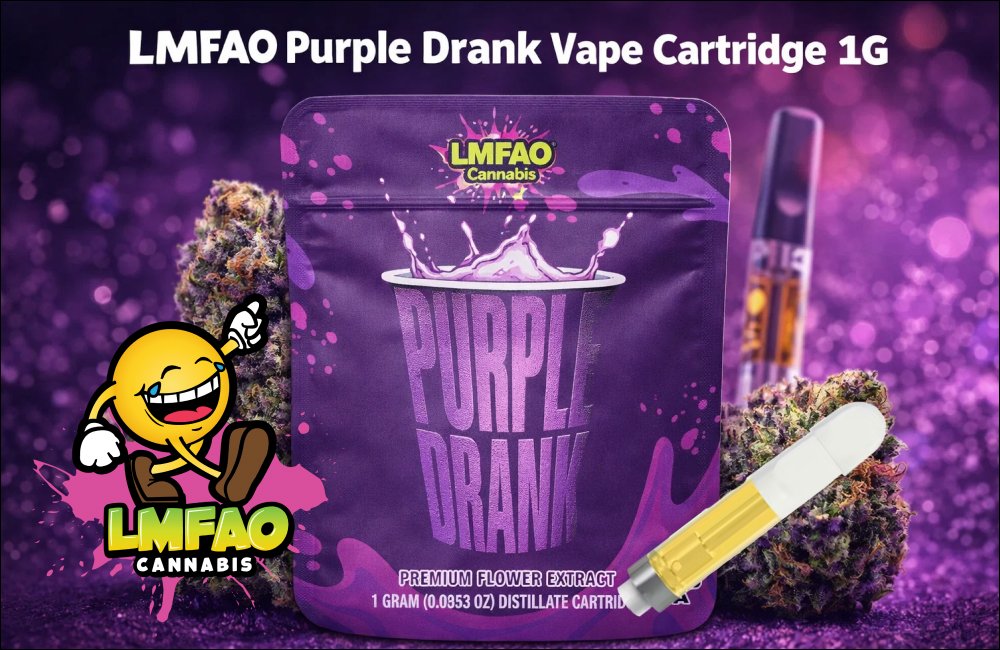 LMFAO Purple drank  Vape Cartridge